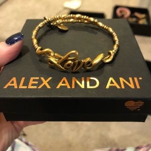 Alex an Ani bangle bracelet